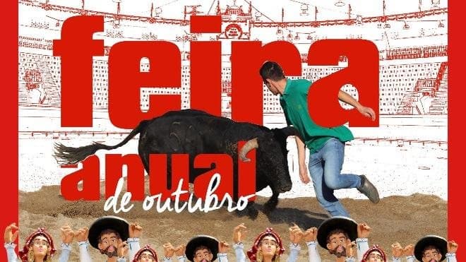 Cartaz da Feira Anual e Salão de Artesanato, em Vila Franca de Xira.
