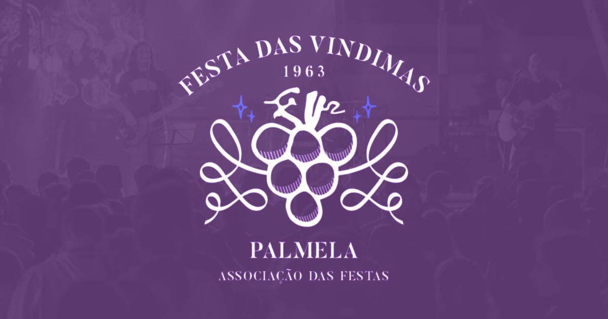 Identidade visual da Festa das Vindimas de Palmela.