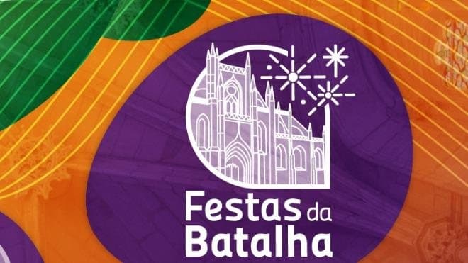 Cartaz das Festas da Batalha.