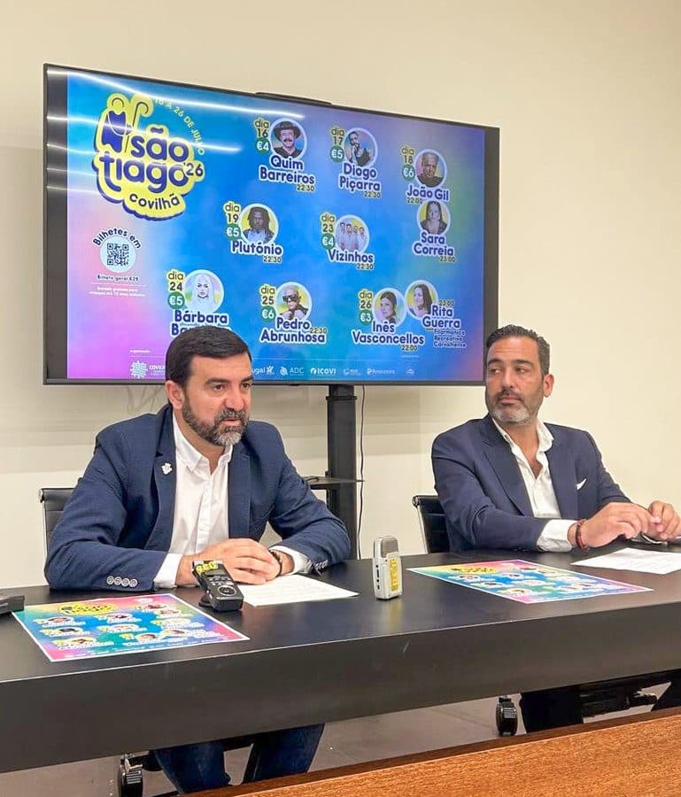 Apresentação da Feira de São Tiago 2026, na Covilhã.