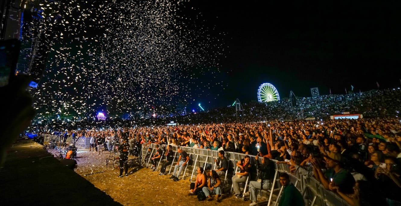 Banner oficial das Festas da Vila de Corroios 2026.