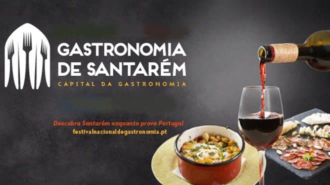 Imagem do Festival Nacional de Gastronomia, em Santarém.